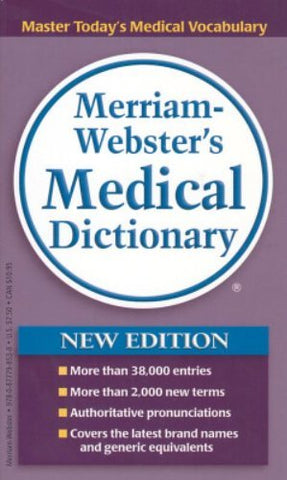 [[Author:Merriam-Webster]] [[Edition:New]] [[ISBN-10:0877798532]] [[Condition:Used; Good]] [[binding:Mass Market Paperback]] [[Format:Mass Market Paperback]] [[brand:Spring Arbor/Ingram]] [[manufacturer:Merriam Webster Mass Market]] [[number_of_pages:833]] [[part_number:9780877798538]] [[mpn:9780877798538]] [[publication_date:2006-09-01]] 