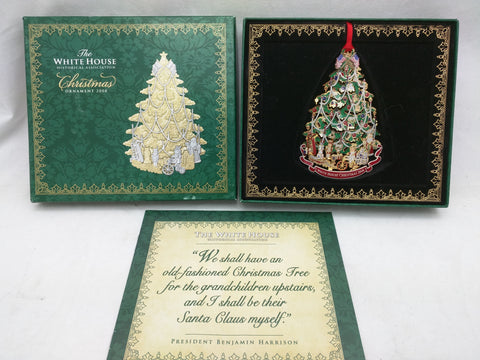 White House 2008 Christmas Ornament Historical Association Tree Boxed The VCG
