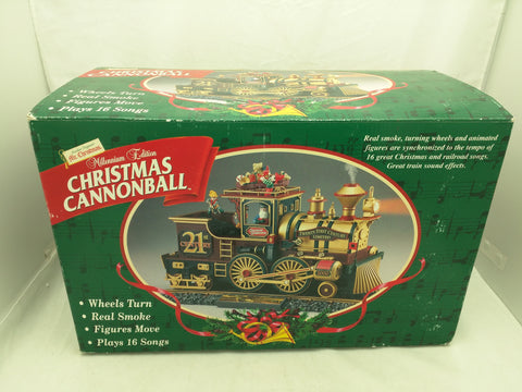 AS-IS Mr. Christmas Cannonball Millennium Edition Locomotive Train