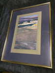 Frank Leonard Brooks Beach Print Framed 41x31 Baja California