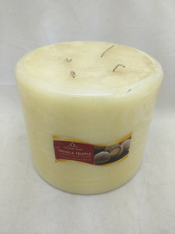 Holiday Time Vanilla Truffle Scented Pillar Candle 6 X 5