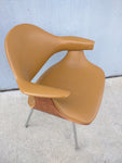 Chair Mid-Century Plywood Eames Era Brown