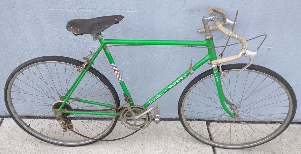 vintage schwinn varsity bicycle 1972 Mens Bicycle, Serial No# FH029095, Chicago Built Mens Bike 1960s Schwinn Varsity Road Bike
