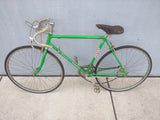 Schwinn Varsity Bike Bicycle Green Vintage Ideale 61 Saddle Road