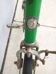 Schwinn Varsity Bike Bicycle Green Vintage Ideale 61 Saddle Road