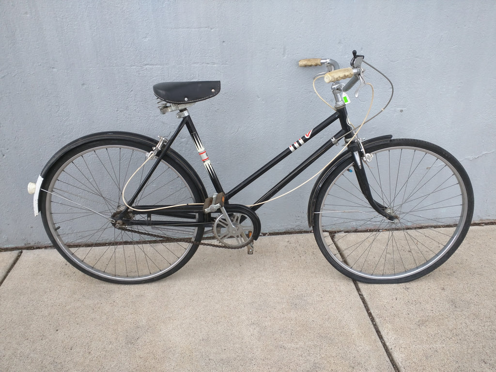 sears womens bicycles Sears Bike Bicycle Vintage Austria Black Early 1960s – Pocatello Market