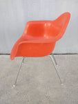 Herman Miller Chair Fiberglass Orange Mid Century