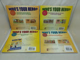 4 Set Who's Your Hero? Book of Mormon LDS Stories Children 1 2 3 4 Volume