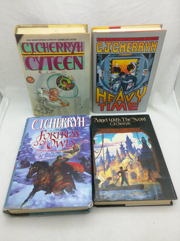 4 1st CJ Cherryh CYTEEN Heavy Time Angel with the Sword Fortress of Owls
