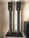 5 KLH Speakers Set Surround 1230-SB 9930 Stands