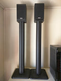 5 KLH Speakers Set Surround 1230-SB 9930 Stands