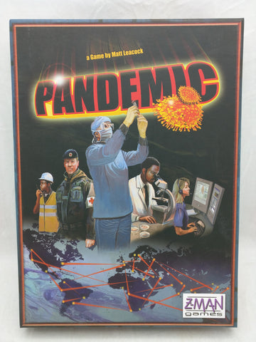 Pandemic Zman Game Matt Leacock BoardGame