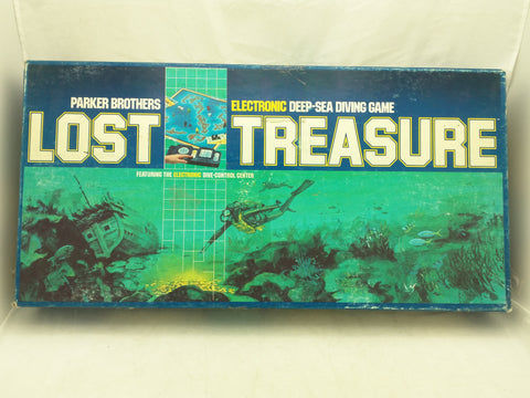 Lost Treasure Game Parker Brothers Electronic Deep Sea Diving BoardGame 4070