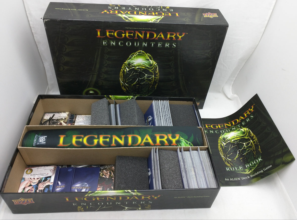 Legendary Encounters Alien Upper Deck Building Card Board Game ...