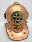 Diving Helmet Miniature Copper Brass Deep Sea