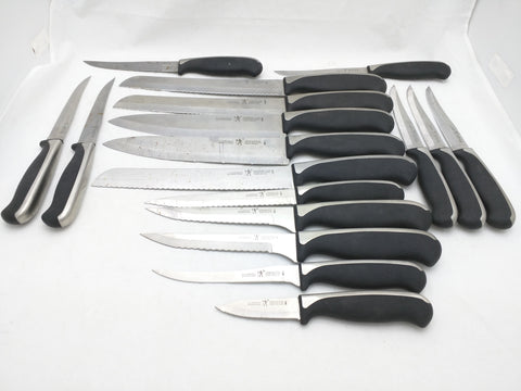 Henckels Ever Edge Plus 17 Knives Knife Set Stainless Steel International Chef Bread Steak