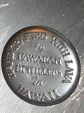 Royal Okolehao Distilleps Lava Ashtray The Spirit of Hawaii Hawaiian