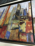 Chicago New York City Skyscraper Art Print Painting Large Abstract