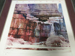 The Waterfall I Michael Atkinson Art Expo Print Poster Framed