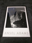 Ansel Adams Moon and Half Dome Print Yosemite national Park  Authorized Edition