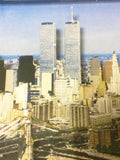 3D Twin Towers New York Print Art City Cardboard Cutout