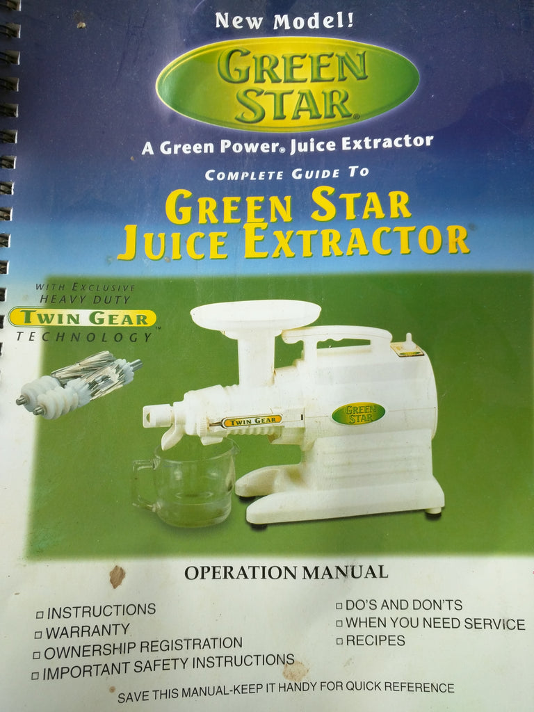 green star twin gear Green Star Pasta Vegetable Juicer GS-1000 Twin Gear Extractor extra Sc – Pocatello Market
