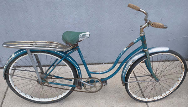Vintage Schwinn Ladies Bike 9 Hole Rear Rack Womans Girls Blue – Pocatello Market