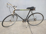 Unknown Steel Frame Road Bike Vintage Bicycle Black