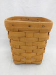 1998 5x5x6 Protector Longaberger Basket Woven Small