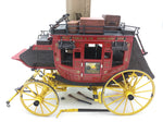 Wells Fargo Stagecoach Franklin Mint 1/16 Model Wagon Overland Stage
