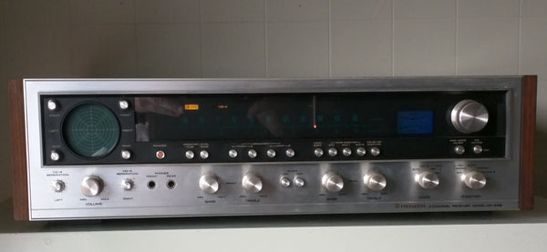 Pioneer QX-949 Stereo Receiver Radio Tuner Amp Wood Grain 4