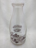 Montpelier Dairy Products Milk Bottle Idaho Lakeview Butter Quart