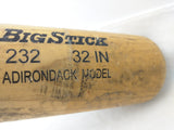 232 32in Big Stick Adirondack Rawlings Wood Wooden Baseball Bat