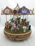 A Mickey Holiday Carousel Mr. Christmas Mouse Merry Go Round Musical 30 Songs 1997