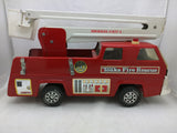 Tonka Snorkel Fire Truck Rescue Unit 3 Pressed Steel 1970's 17 " Vintage