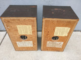 AR-2A Dark Speakers PAIR Acoustic Research Vintage 1960s AR2a Set