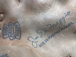 31-58 Joe Di Maggio Yankee Clipper Line Trio Hollander Endorsed Vintage Baseball Glove Mitt Leather RHT