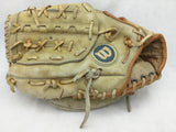 A2246 George Brett LHT Wilson Endorsed Vintage Baseball Glove Mitt Leather