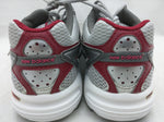 SZ 8 509 New Balance Silver/Burgandy Women's Running Shoes Sneakers LN