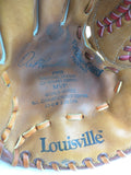 2401 Orel Hershiser LHT Louisville Slugger Endorsed Vintage Baseball Glove Mitt Leather