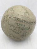 1945 Softball 1122 Spaulding Signed BY? Philippines San Marcelio Autograph Ball  Vintage