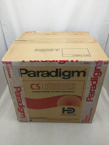 CS-80R Paradigm V2 8" Pair In Ceiling Wall Speakers Round  2 Way NEW