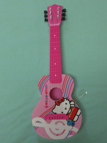 Hello Kitty Pink Girl Kid Ukulele Guitar Sanrio Toy