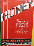 Bee Keeping Honey Books Pamphlets 1924 Catalog 1937 Lot First Lessons