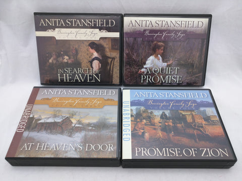 Barrington Family Saga Audio CD Set In Search of Heaven A Quiet Promise At Heaven's Door Promise of Zion