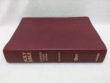 Holy Bible NKJV Red Letter Edition Scofield Study System Leather Indexed 471RRL VGC
