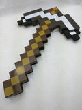 Minecraft 2 In 1 Transforming Plastic Sword /Pickaxe by Mattel Large 21.5" Long