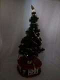 AS-IS 14" Avon Christmas Tree Advent Calendar Ornaments 23+angel, NO ROTATE Music