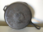 Griswold Erie PA 2507 A Cast Iron Skillet w/Hanger Round 10"