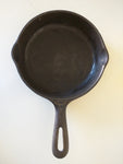 "L" "3" 6 1/2 Inch Cast Iron Skillet Pan Small
